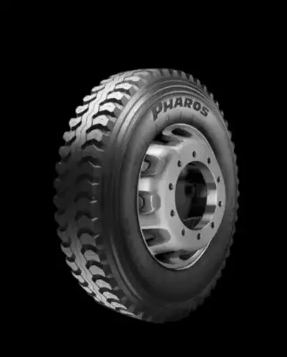 اطار سيارة نقل ثقيل فاروس مقاس1200R24(خشن)